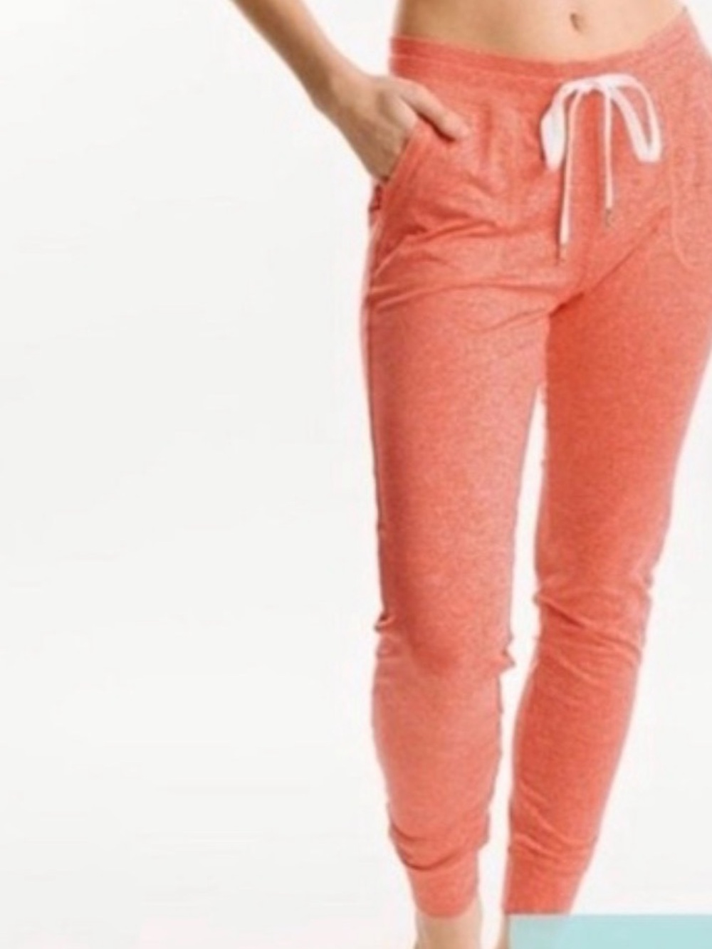 Zyias active Women’s Coral Jogger Pants with Drawstring Waist